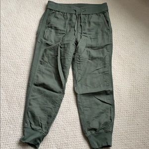 Linen joggers